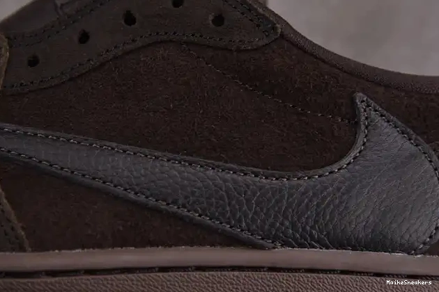 MaikeSneakers Scott Velvet Low OG Brown Travis Air 1 DM7866-202 x Jordan 0414